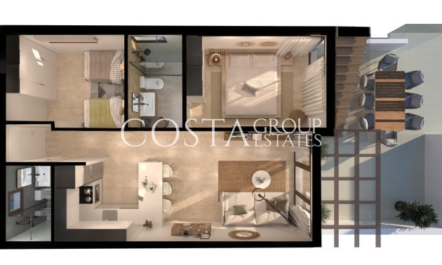 Nouvelle construction - Appartement -
Vera - Vera Playa