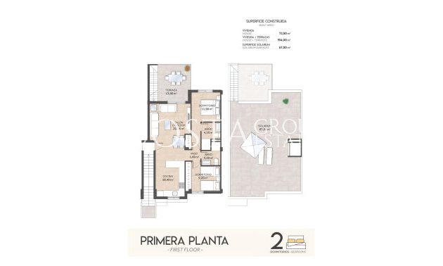 Nieuwbouw Woningen - Top Floor Bungalow -
San Miguel de Salinas - La Cañada