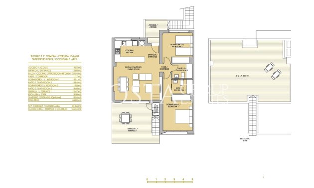 Nieuwbouw Woningen - Top Floor Bungalow -
Orihuela - Vistabella Golf