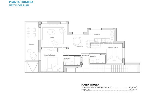 Nouvelle construction - Appartement -
Torre Pacheco - Santa Rosalia Lake And Life Resort