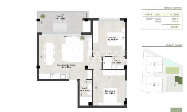 Nieuwbouw Woningen - Appartement -
San Pedro del Pinatar - San Pedro Del Pinatar