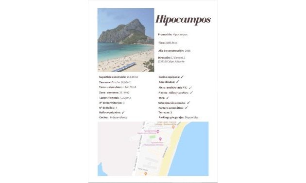 Resale - Apartments -
Calpe - Calpe Centro