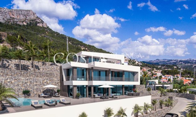 Nowy budynek - Willa -
Calpe