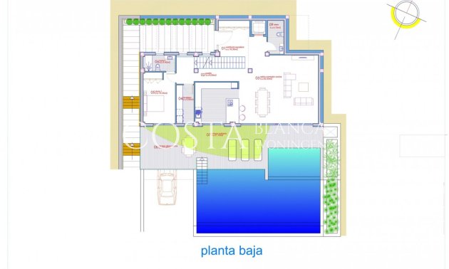 Neue Gebäude - Villa -
Altea