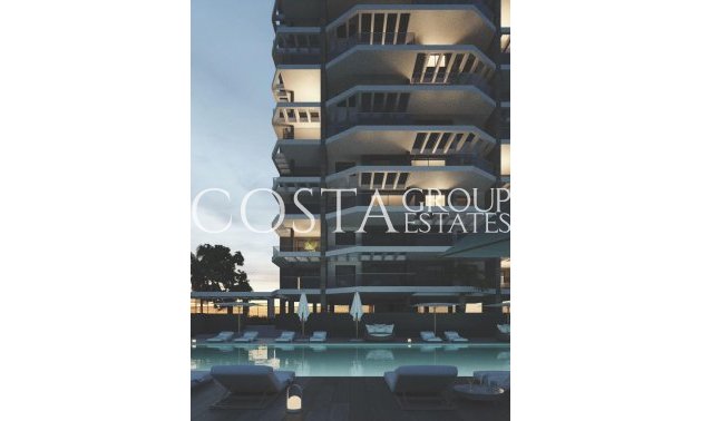 New Build - Apartments -
Calpe - Playa Cantal Roig