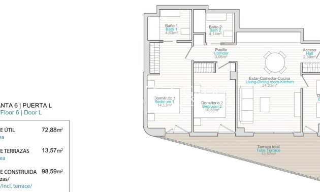 Nieuwbouw Woningen - Apartments -
Villajoyosa - La Tellerola
