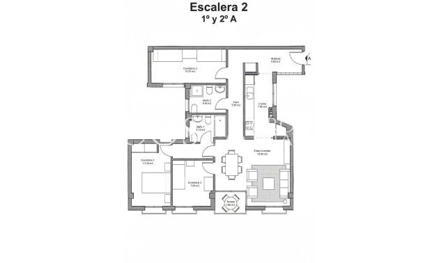 New Build - Apartments -
Avileses - pueblo