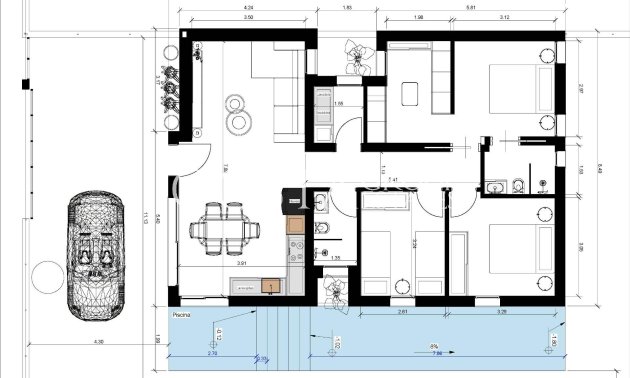 Nouvelle construction - Villa -
Benijofar - Urb. Monteazul