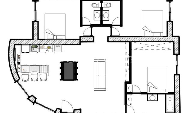 Odsprzedaż - Willa -
Algorfa - Montemar