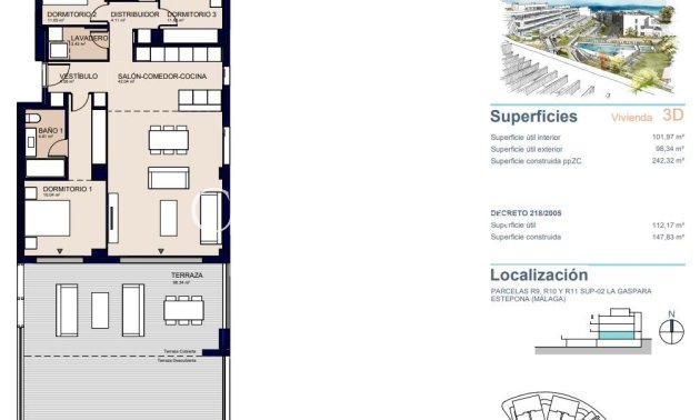 Nieuwbouw Woningen - Apartments -
Estepona - Urb. La Gaspara