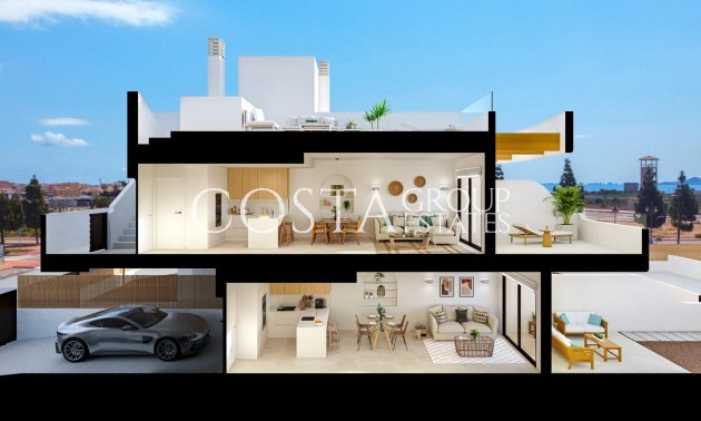 New Build - Apartments -
Los Alcazares - La Serena Golf