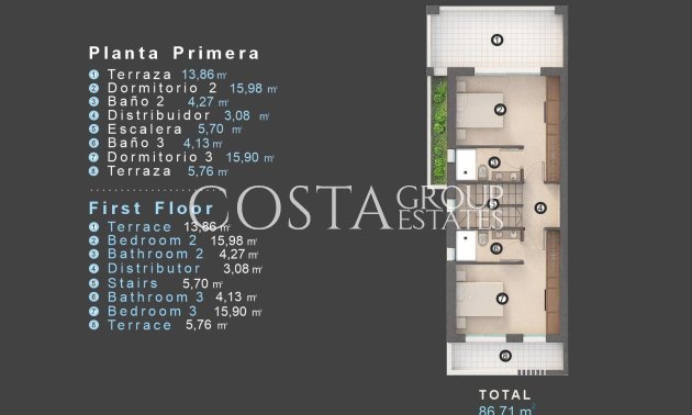 Nieuwbouw Woningen - Villa -
Orihuela Costa - Las Filipinas