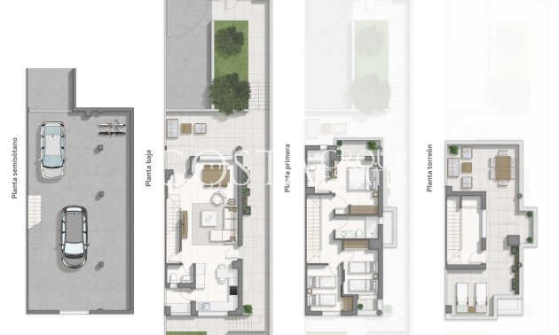 Neue Gebäude - Villa -
Benferri - Benfis Park