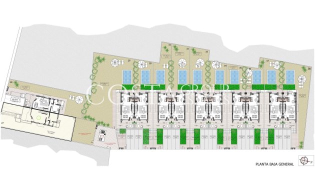 Neue Gebäude - Villa -
Benferri - Benfis Park