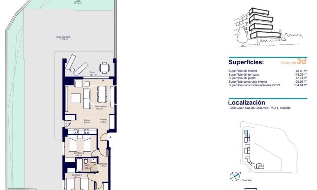 Nieuwbouw Woningen - Apartments -
Alicante - PAU 1