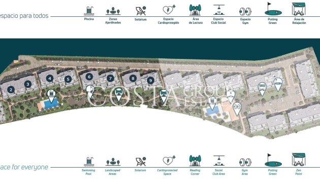 Nowy budynek - Apartments -
Estepona - La Gaspara