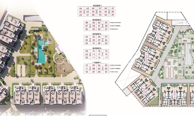 Nieuwbouw Woningen - Apartments -
Los Alcazares - Serena Golf