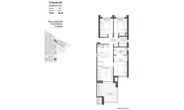 Nieuwbouw Woningen - Apartments -
Los Alcazares - Serena Golf