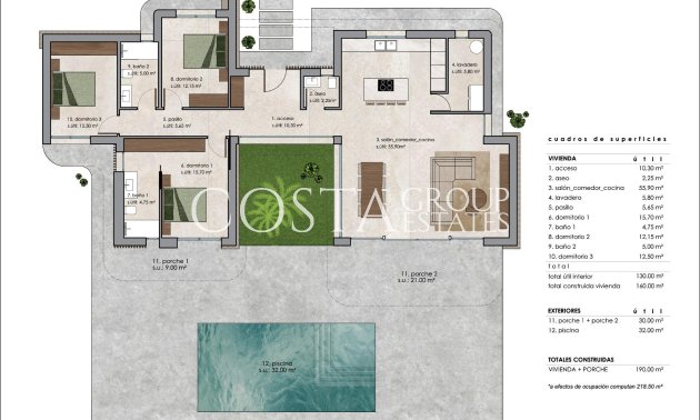 Nowy budynek - Willa -
Pinoso - Lel