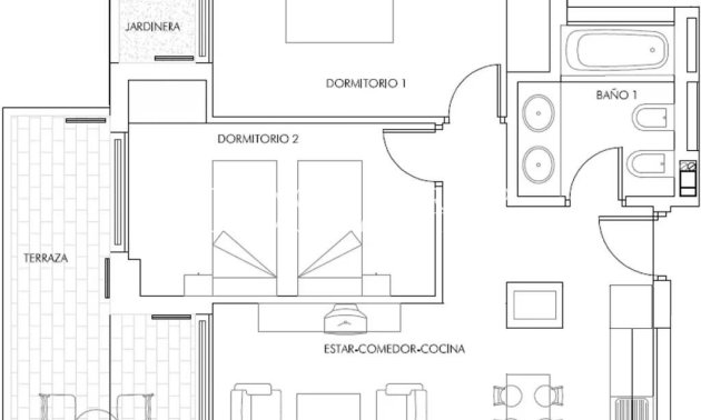 Nieuwbouw Woningen - Apartments -
Vera - Puerto del Rey