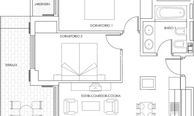 Nieuwbouw Woningen - Apartments -
Vera - Puerto del Rey