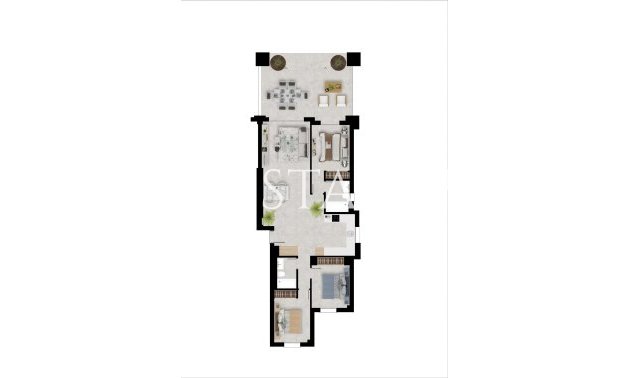 Nieuwbouw Woningen - Apartments -
Manilva - Bahia De Las Rocas