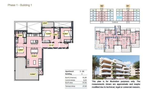 New Build - Apartments -
Torre Pacheco - Santa Rosalia Lake And Life Resort