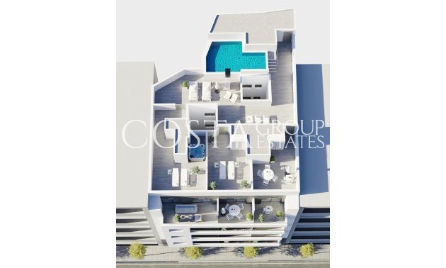 Nowy budynek - Apartments -
Torrevieja - Centro