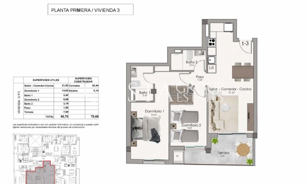 Nieuwbouw Woningen - Apartments -
Santa Pola - Centro
