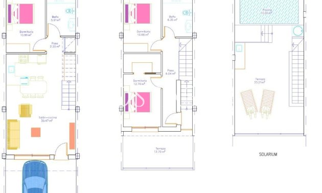 Nieuwbouw Woningen - Huis -
San Pedro del Pinatar - Pueblo