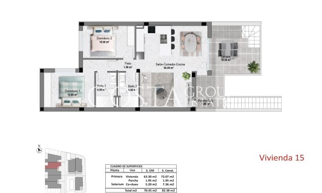 New Build - Apartments -
Pilar de la Horadada - pueblo