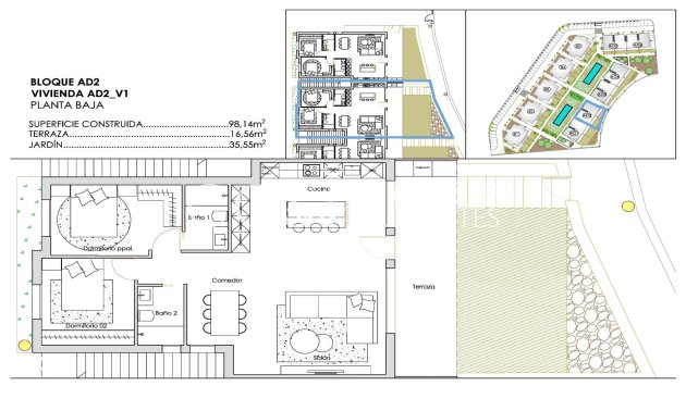 New Build - Apartments -
Torre Pacheco - Santa Rosalia Lake And Life Resort