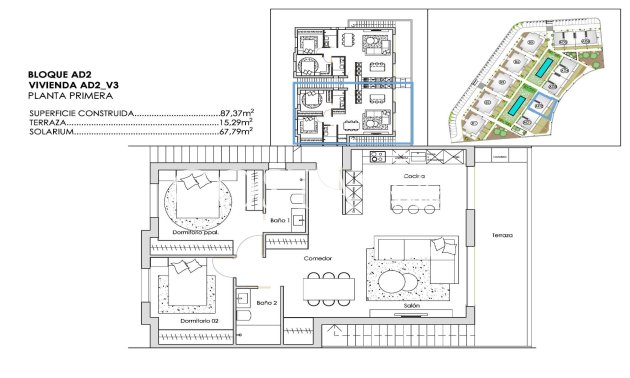 New Build - Apartments -
Torre Pacheco - Santa Rosalia Lake And Life Resort