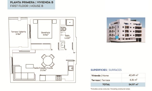 Neue Gebäude - Apartments -
Torrevieja - pueblo