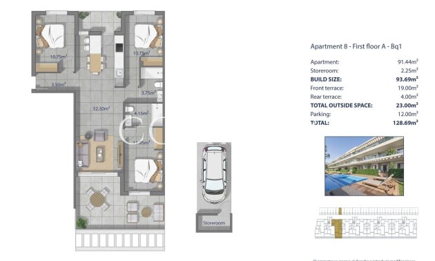 Neue Gebäude - Apartments -
Los Alcazares - Los Narejos
