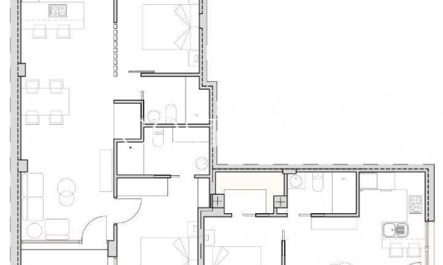 New Build - Apartments -
San Javier - pueblo